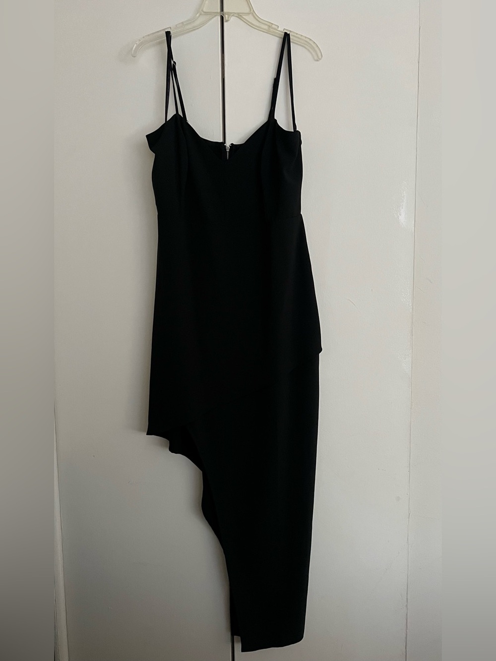 Black Asymmetric Dress
